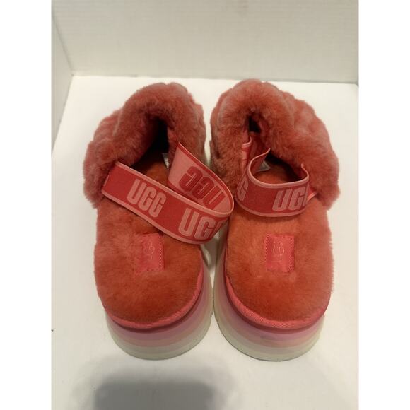 UGG Fluff Yeah Slide Shoes Womens Size 8 Shearling Platform Slippers 11320 - Picture 4 of 6